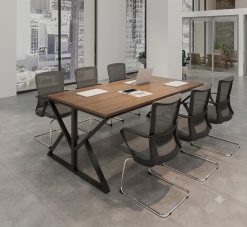 Bàn Họp Chân Sắt 2m Bh79