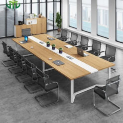 Bàn họp chân sắt 3m2 BH10