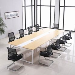 Bàn họp chân sắt 2m4 BH07