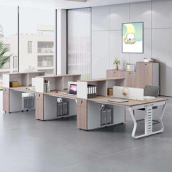Cụm bàn làm việc 6 người ND137