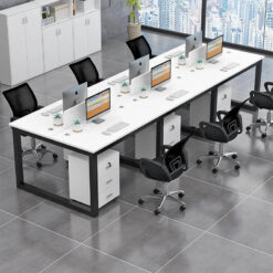 Cụm bàn làm việc 6 người ND100