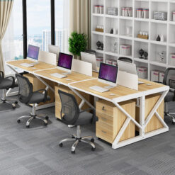 Cụm bàn làm việc 6 người ND26
