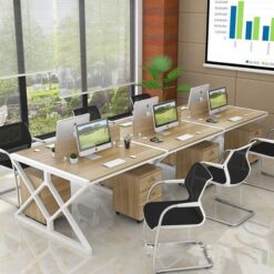 Cụm bàn làm việc 6 người ND16