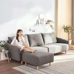 Ghế sofa văng vải nỉ cao cấp SF-04