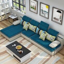 Ghế sofa góc nỉ hiện đại SF-22
