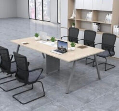 Bàn Họp Chân Sắt 2m4 BH82